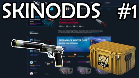 SKINODDS.COM Tutorial (CSGO CASE OPENING) + Skin .